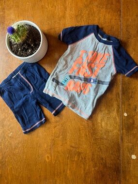 Simple Joys by Carter’s Boys 5T Pajama Set I Make Fast Moves Cars Racing PJs